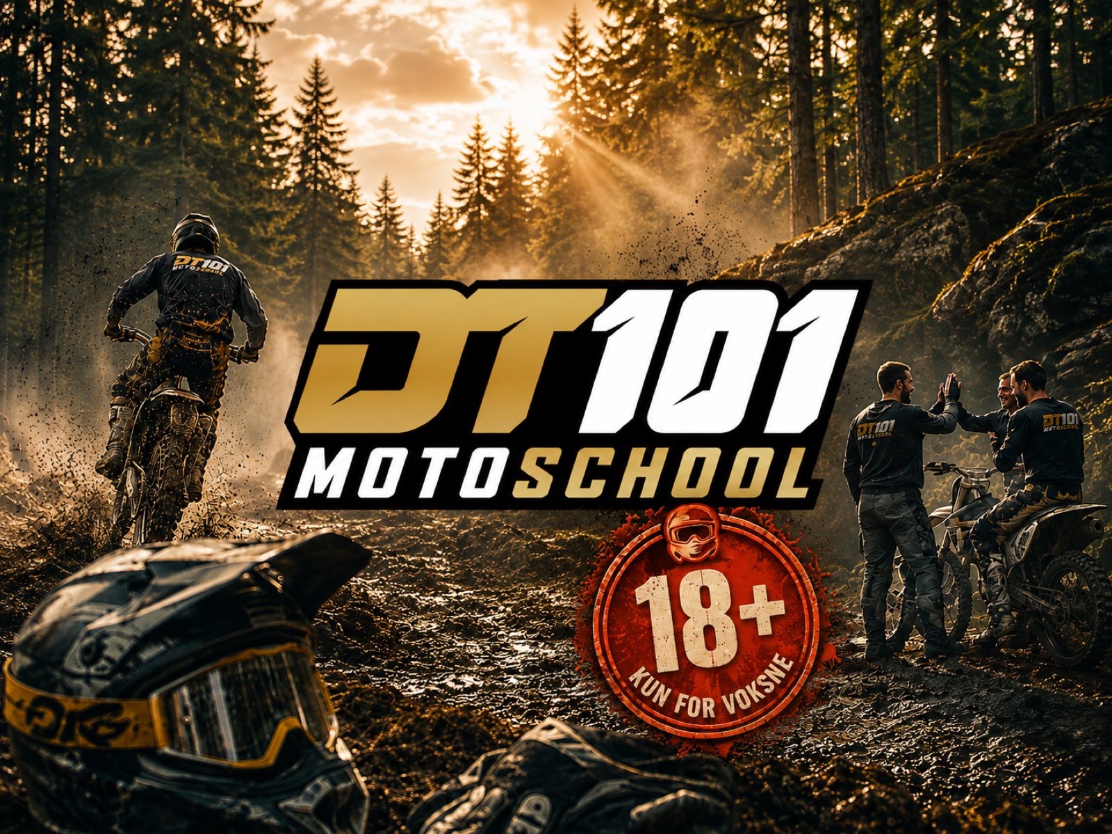 DT101 MotoSchool – samling for mosjonister og voksne på Dreamland Moto