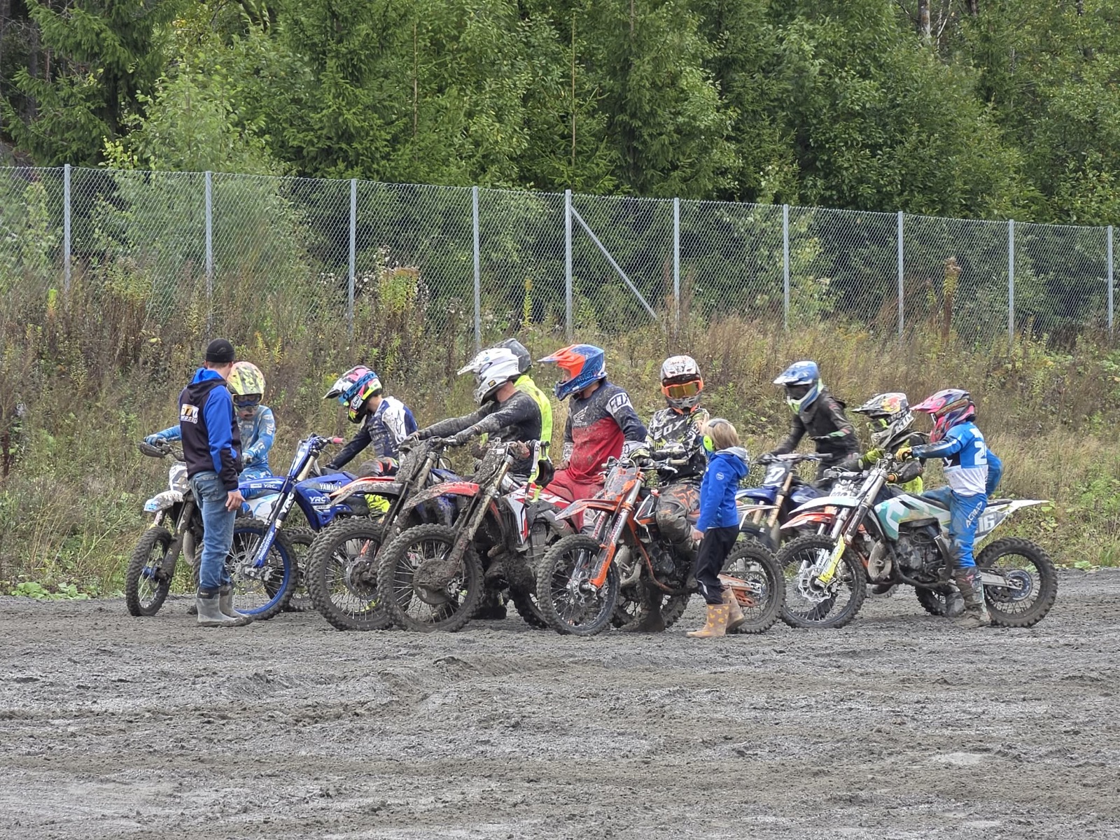Motocrossførere samlet til teknisk trening hos Oslo og Follo